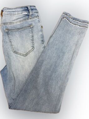 Risen Jeans Womens Size 7/28 Medium Wash High Rise Straight Leg Denim